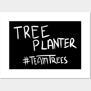 Unique Tree Planter Team Trees Posters and Art